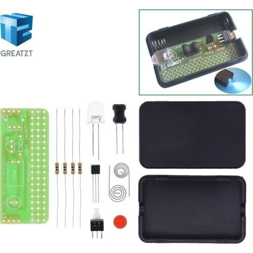 GREATZT Wholesale Price 1 Set FLA-1 Simple Flashlight Kit DIY Module 1.5V 55x35x11.5mm Precise For DIY Kits