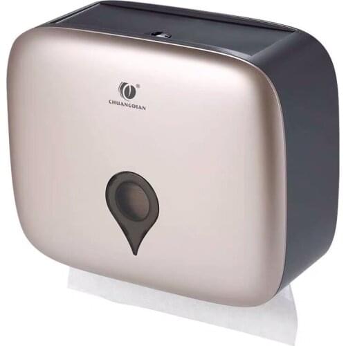 Innovative toilet plastic waterproof hand towel box Bathroom tissue box Bathroom transparent plastic toilet paper holder