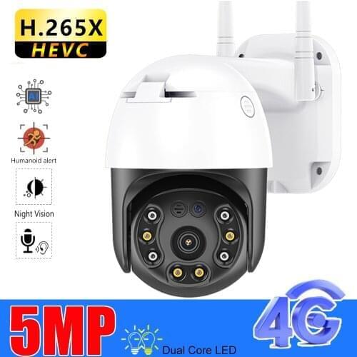 5MP 3MP 2MP Wireless 4G Wifi Security Camera 1080P HD PTZ IP Camera Outdoor Home Security CCTV Surveillance Camera iCSEE APP