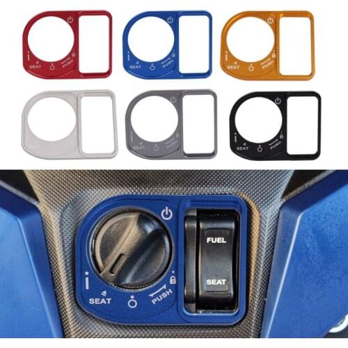 Motorcycle External Engine Switch Cover Electric Door Lock Protector Compatible with PCX150 Portable Cover W91F