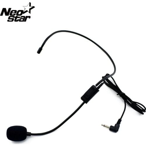 Professional 3.5MM Wired Microphone Headset Studio Speaker Voice Amplifier Clear Sound Mic For Conference Guide Speech Teacher