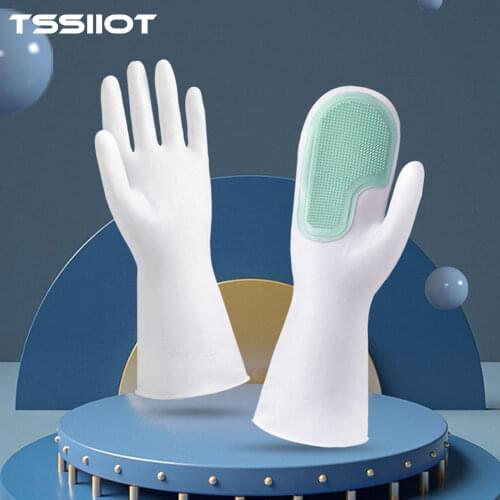 Tssiiot Household Rubber Gloves