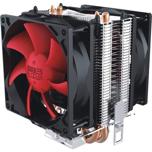 PCCOOLER pc Cooler Fan Computer processor heat sink radiator FAN Tower. Heat pipe quiet cooling