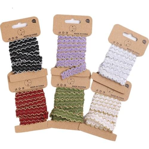 1.5cm Color Lace Exquisite Woven Polyester Clothing Shoes And Hats DIY Decorative Accessories Curtain Tassels