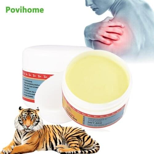 1Pcs 50g Tiger Balm Pain Relief Cream Arthritis Rheumatism Bone Ache Muscle Joints Analgesic Ointment Herbal Massage Plaster
