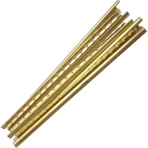 19 Pieces Brass Fret Wires 2.2mm for 39inch Classical Acoustic Guitar Replacements, Golden