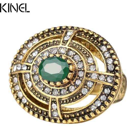 2015 Fashion Turkey Jewelry Vintage Ring For Woman Royals Temperament Clothing Accessories