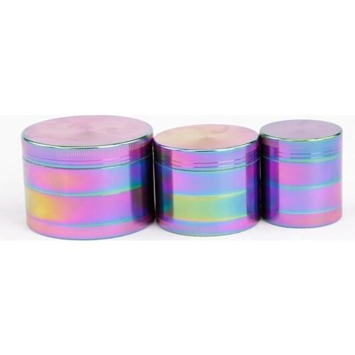 4 Layer Herbs Mill Grinder Spice Herbal Zinc Alloy Smoke Mill Crusher 40mm Diameter