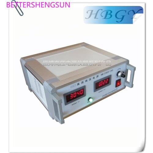 High Voltage Power Supply Customized Ac220v Input 15kV 1mA Dual Meter Head Display Instrument High Voltage Power Supply