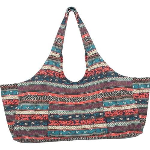 Large Yoga Pilates Mat Bag Gym Exercise Carrier Tote Bag for Sports Yoga Pilates Accessories, Easy Access