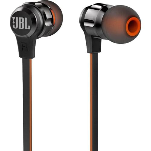 JBL T180A Earphones Subwoofer Mobile Pphone Computer Sports Noodles Wired with Wheat and Android Universal