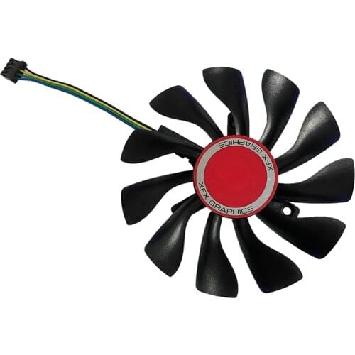 85MM Fan RX 460/550/560 GPU VGA Cooler Video Card Fan For Radeon XFX RX560 RX550 RX460 Graphics just can be as replacement