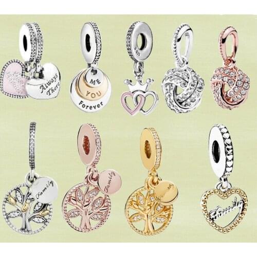 2021 New Style High Quality 925 Sterling Silver Fashion Charm Pendant, Different Patterns Bring a Variety of Wonderful Moods