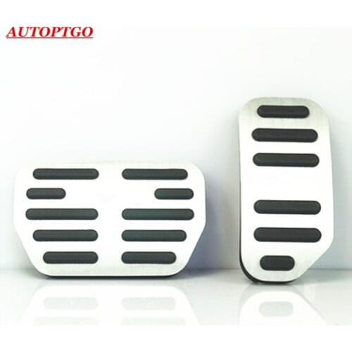 NO DRILL Non-Slip 2013-2018 Car Accelerator Gas/Fuel Brake Pedal Pad Cover For Toyota Corolla