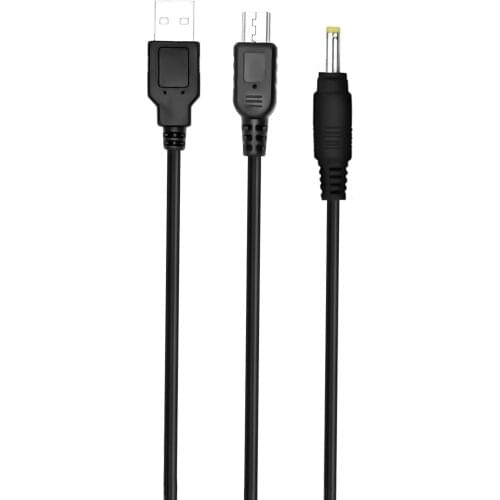 Replacement Sony PSP USB Charger, Playstation 3 Charger PSP Power Cord for Charging Sony PSP 1000 2000 3000 USB Data Cable & Cha