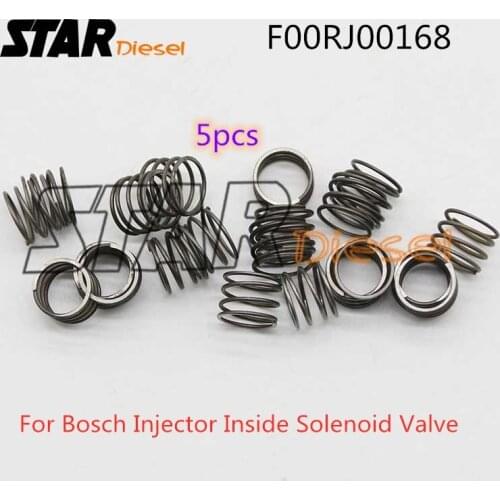 STAR diesel 5pcs F00RJ00168 Common Rail Injector Big Spring FooRJoo168 Auto Parts Inside Solenoid Valve ForBosch