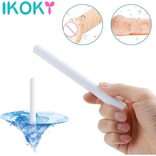 IKOKY Deodorization Diatomite Water Absorption Rod Drying Rod for Masturbation Cup Masturbator Care Tool Deep Cleaning Sex Toys