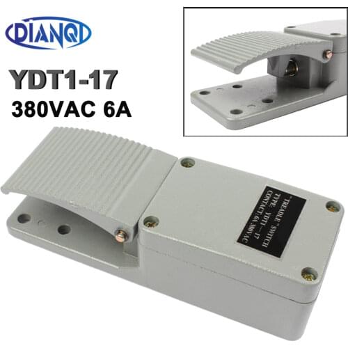 YDT1-17 Foot Switch Pedal Foot Switch 380V 6A Machine foot switch