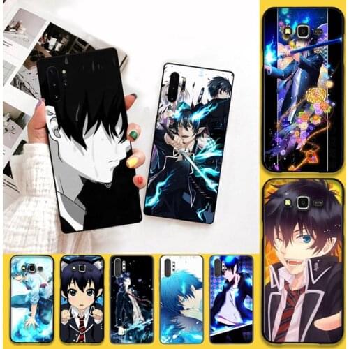 YJZFDYRM Hot Anime Blue Exorcist Rin Okumura Phone Case For Samsung Note 7 8 9 10 Lite Plus Galaxy J7 J8 J6 Plus 2018 Prime