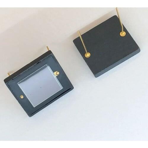 1pcs/lot 2DU10 10x10mm Silicon Photocell Laser Receiver 400-1100nm with 2pins