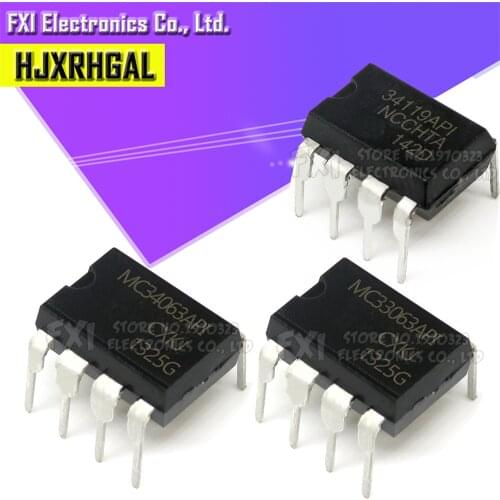 10PCS MC34063API DIP8 MC34063AP1 DIP MC34063 34063API New original