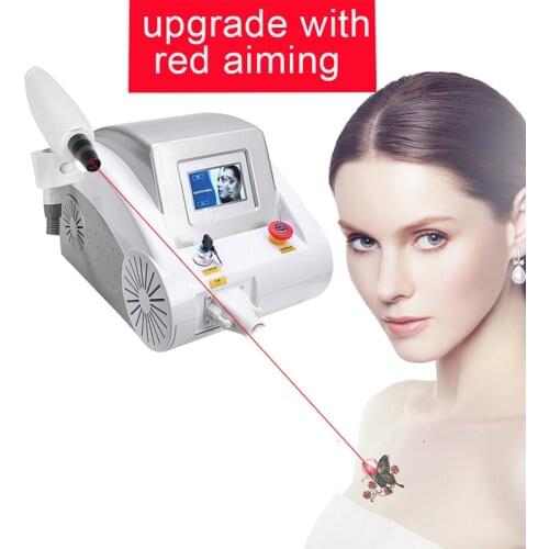 1064 532 1320nm ND YAG Laser Tattoo Removal Eyebrow Pigment Eyebrow Line Machine With Red Pointer tattoo remover laser machine