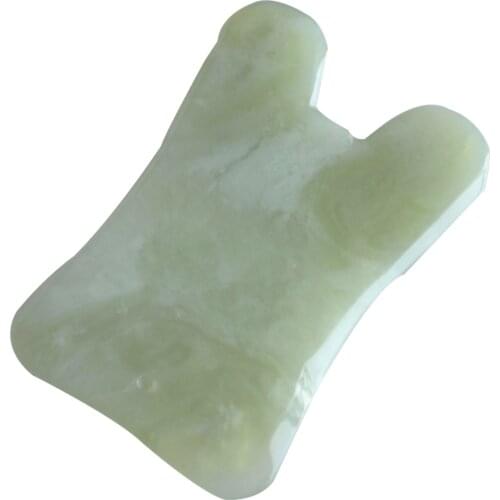 3Pcs Modern Natural Jade Stone Guasha Gua Sha Board Square Shape Massage Hand Massager Relaxation Health Care Beauty Tool