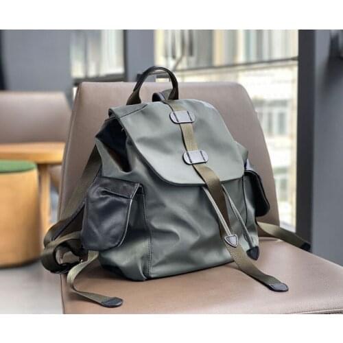 FenBenL backpacks New fashion leisure trend bag womens nylon cloth backpacks