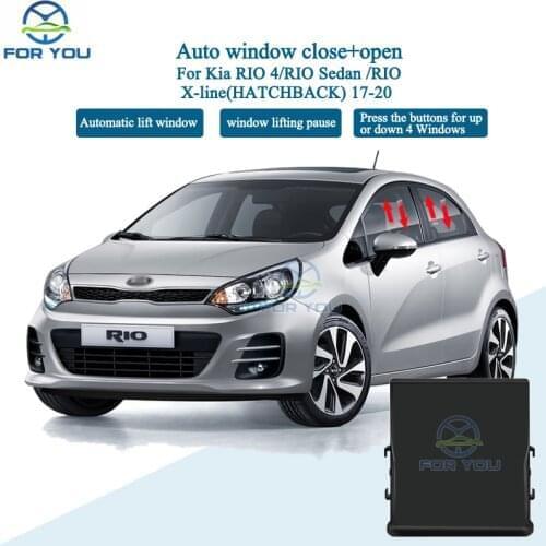 FORYOU Car Automatic Intelligent Close Closer Open Kit For Kia K2 / Rio3 2014-2016 Left Hand Drive
