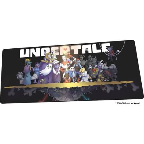 Undertale mouse pad gamer Halloween Gift 120x50cm notbook mouse mat gaming mousepad large 3d pad mouse PC desk padmouse