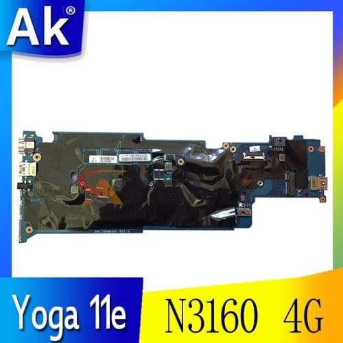 Thinkpad is suitable for Yoga 11e N3160 4G Chromebook non touch notebook motherboard FRU 01HW755