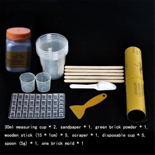 900C 1/16 Miniature Simulation Brick DIY Kit Sand Table Diorama Landscape Scenery