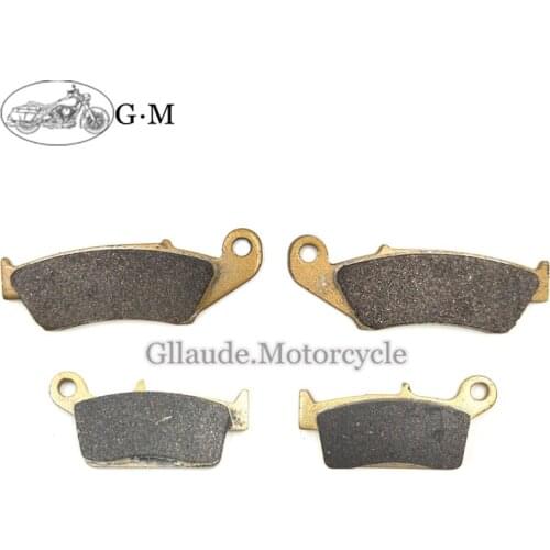 Motorcycle Front / Rear Brake Pads For Kawasaki KLX300 R 1997-2007 KLX400 R 2003-2004 KLX400 SR 2003-2004