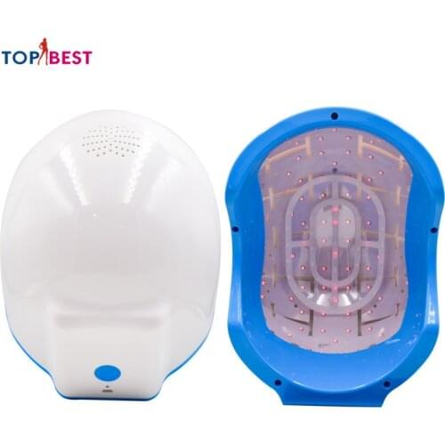 Professional Laser Hair Helmet Anti Loss Device 678nm Therapy Hair Growth Helmet Treatment Promote Hair Regrowth Cap Massage