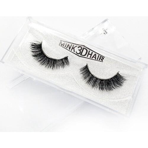 1 Pairs Natural false eyelashes fake lashes long makeup 3d mink lashes eyelash extension mink eyelashes for beauty