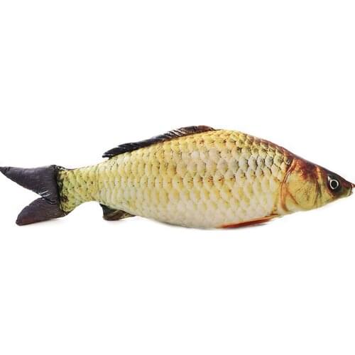 1pc 20/40cm Mini Simulation Carp Fish Plush Toys Stuffed Animals Fish Dolls Pet Toys Plush Pillows Creative Gifts