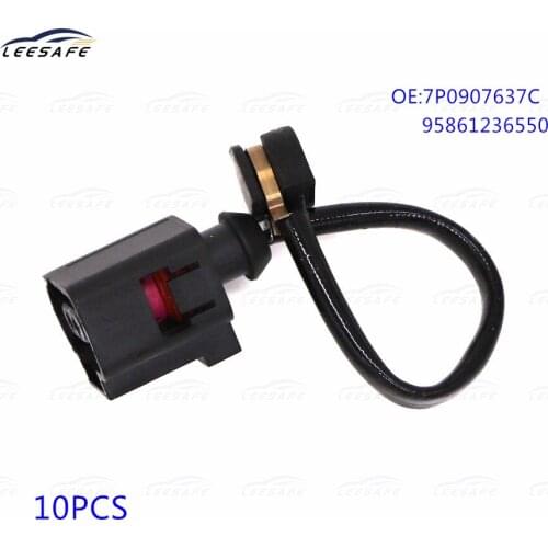 10pcs Rear Brake Pad Wear Sensor 7P0907637C 95861236550 for VW Touareg 7P5 7P6 PORSCHE Cayenne 92A Panamera 970 Brake Line Cord