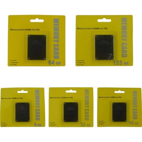 10 PCS High Quality for Sony Playstation 2 PS2 8MB 16MB 32MB 64MB 128MB Memory Card