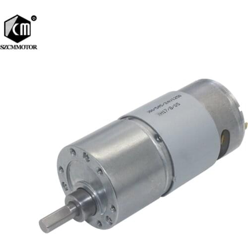 JGB37-545 Large Torque Speed Reduction Gear Motor with Metal Gearbox