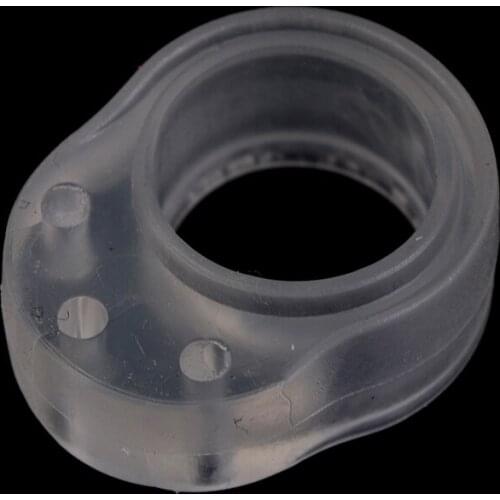 2pcs Door Stopper Transparent Door Handle Buffer Wall Protection Silica Gel Doorknob Buffer Walls And Furniture Protective Pad