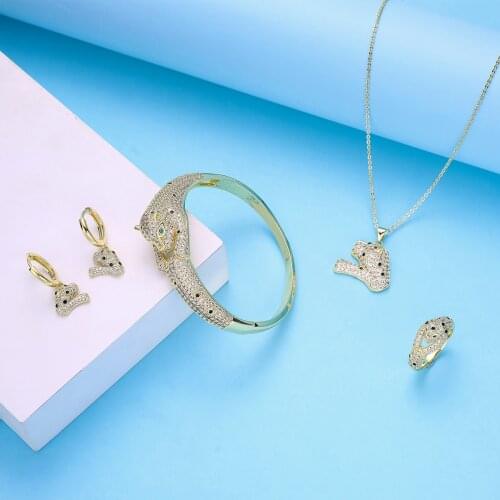 2021 March new design wedding jewelry set for women fashion jewelry set copper high quality jewelry set