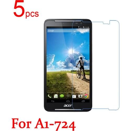 5pcs Glossy Ultra Clear/Matte/Nano Anti-Explosion LCD Screen Protector Film Cover for Acer Iconia Talk S A1-724 W4-820 Film