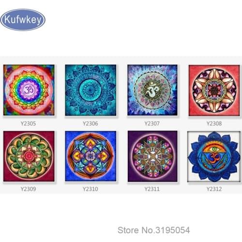 5D DIY Diamond Painting Mandala art Diamond Embroidery Cross Stitch Flower Mandala Needlework Home Decorative Diamond mosaic