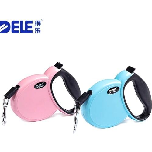 Dele 3M Automatic Retractable Pet Dog Leash for Dogs Pet Accessories Supplies Roulette Leash Rope with Reflective Tape