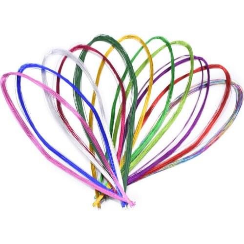 80cm long Flower Wire Artificial Branches Twigs Iron Wire Used For DIY Nylon Stocking Flower Stem Making Accessories 25roots/bag