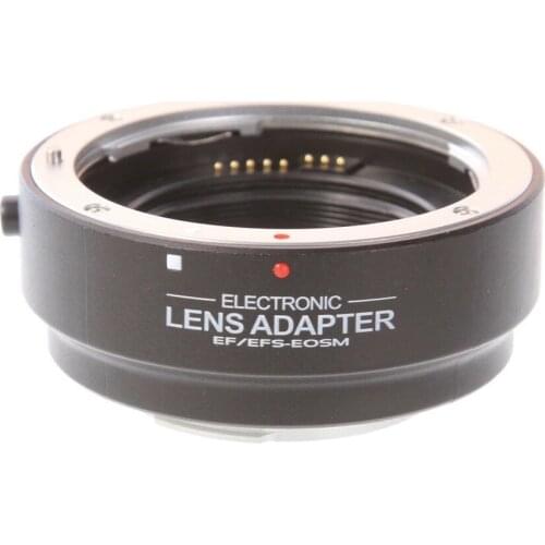 Auto Focus AF Electronic Lens Adapter Ring for Canon EF EF-S to EOS M EF-M Camera