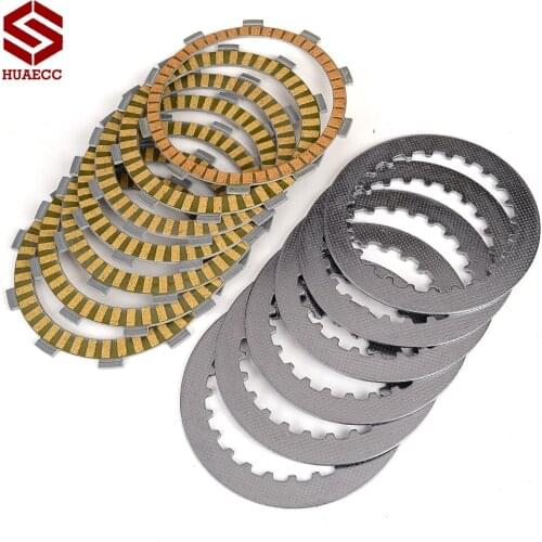 Clutch Friction Plates for Honda VT600 Shadow VLX Deluxe 1993-2007 NV600 Shadow 600 22201 MAL600 KM4000 KE1000 MAE000