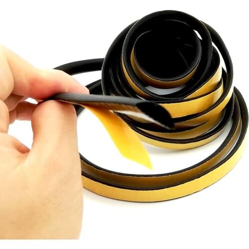 5M Car Window Sealant Rubber Sunroof Triangular Window Sealed Strips Seal Trim