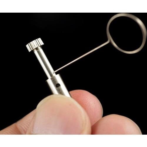 0.45mm Stainless Steel Hole Needle Clean Cigarette Holder Filter Prevent Cigarettes Oil From Blocking Tobacco Pipe Accessories