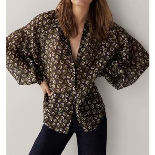 Блузки на пуговицах KONDALA China At AliExpress